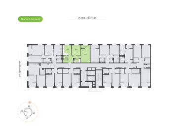 Квартира 56,4 м², 2-комнатная - изображение 2