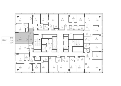 Квартира 33 м², студия - изображение 3