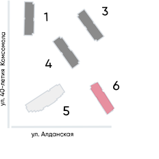 Квартира 33,6 м², 1-комнатная - изображение 3
