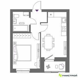 Квартира 34,3 м², 1-комнатная - изображение 1