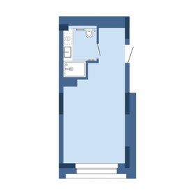 Квартира 23,6 м², 1-комнатные - изображение 1