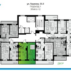 Квартира 33,9 м², 1-комнатная - изображение 2