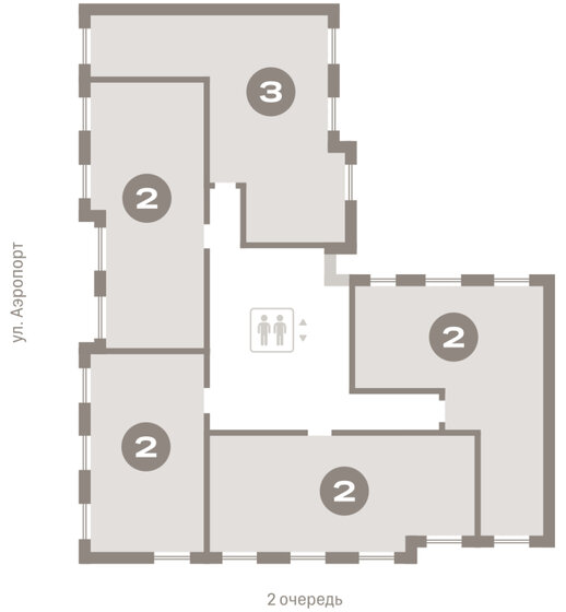 78 м², 3-комнатная квартира 11 500 000 ₽ - изображение 89