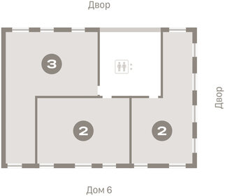 Квартира 68,3 м², 2-комнатная - изображение 2