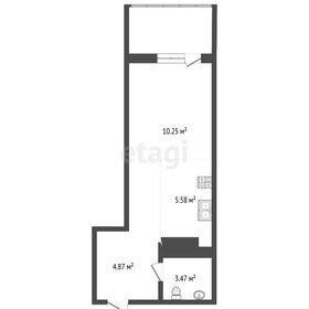 Квартира 25,5 м², студия - изображение 1