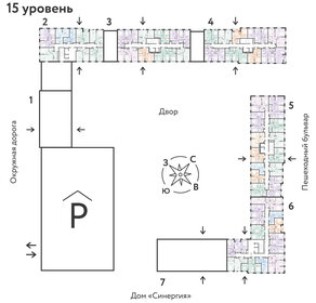 Квартира 59,9 м², 3-комнатная - изображение 2