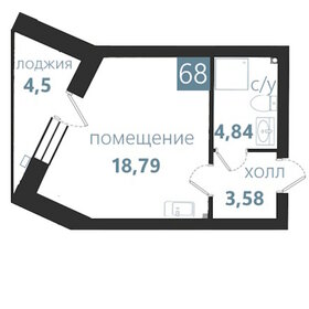 Квартира 31,7 м², 1-комнатные - изображение 1