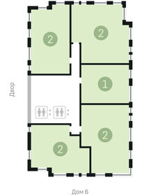 Квартира 88,4 м², 2-комнатная - изображение 2