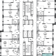 Квартира 32,9 м², 1-комнатная - изображение 2