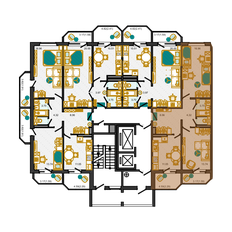 Квартира 61,7 м², 2-комнатная - изображение 2