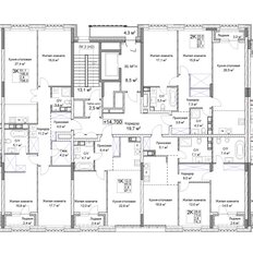 Квартира 74,3 м², 2-комнатная - изображение 2