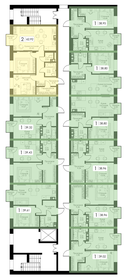 Квартира 39 м², 1-комнатная - изображение 2