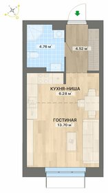 Квартира 29,3 м², студия - изображение 1