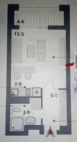 Квартира 29 м², студия - изображение 2