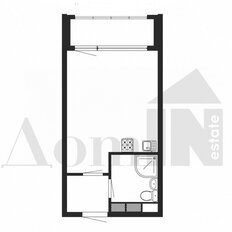 Квартира 28,3 м², студия - изображение 5