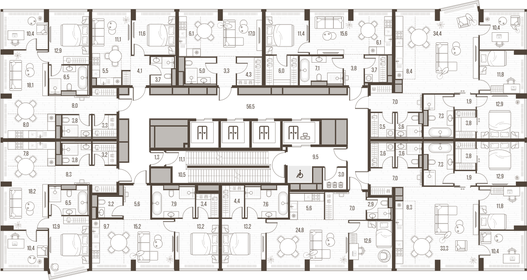 Квартира 35,7 м², студия - изображение 2