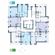 Квартира 58,5 м², 2-комнатная - изображение 2