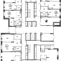 Квартира 76,4 м², 3-комнатная - изображение 2