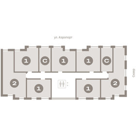 Квартира 62,8 м², 2-комнатная - изображение 2