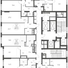 Квартира 84,8 м², 2-комнатная - изображение 3