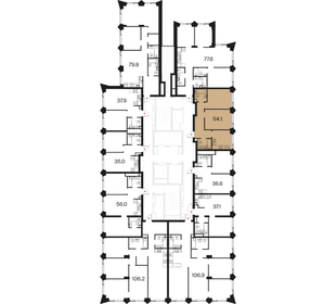 Квартира 54,1 м², 2-комнатная - изображение 2