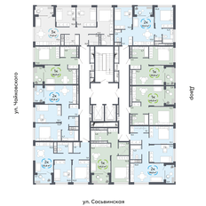 Квартира 52,5 м², 2-комнатная - изображение 3