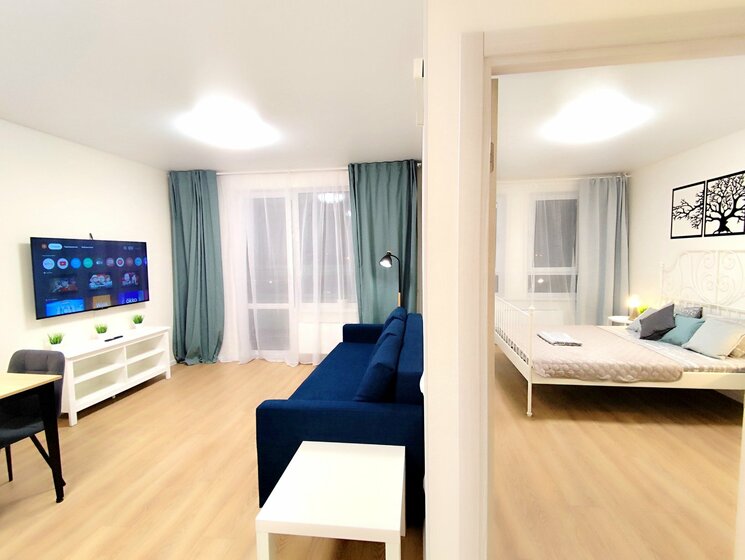 45 м², 1-комнатная квартира 2 300 ₽ в сутки - изображение 74
