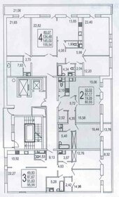 Квартира 80,9 м², 2-комнатная - изображение 1