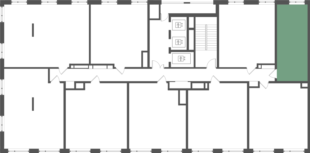 25,7 м², квартира-студия 15 101 320 ₽ - изображение 24