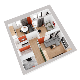 Квартира 50,2 м², 2-комнатная - изображение 3