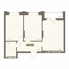 Квартира 56,2 м², 2-комнатная - изображение 2