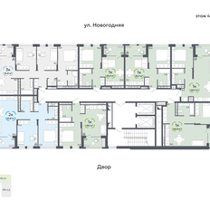 Квартира 61 м², 2-комнатная - изображение 3