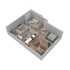 Квартира 88,4 м², 4-комнатная - изображение 3