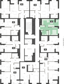 Квартира 35,4 м², 1-комнатная - изображение 2