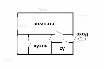 Квартира 30,5 м², 1-комнатная - изображение 1
