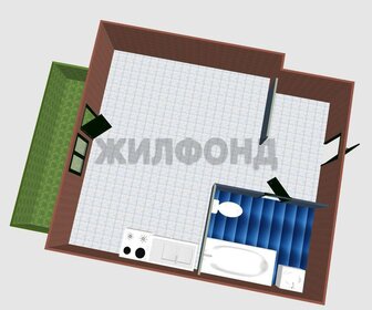 Квартира 28 м², студия - изображение 1
