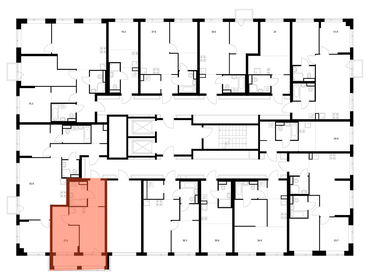 Квартира 32,4 м², 1-комнатная - изображение 2