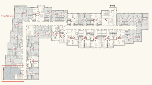 Квартира 46 м², 2-комнатные - изображение 2