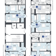 Квартира 60,9 м², 2-комнатная - изображение 2