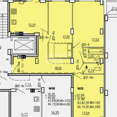 Квартира 95,7 м², 3-комнатная - изображение 4