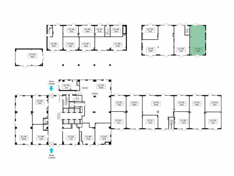 526 м², торговое помещение 89 000 000 ₽ - изображение 40