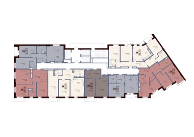Квартира 82,9 м², 3-комнатная - изображение 2
