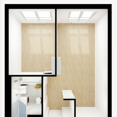 Квартира 31,7 м², 1-комнатная - изображение 2