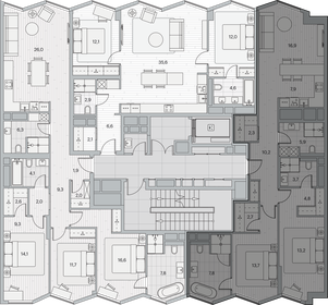 Квартира 91,1 м², 3-комнатная - изображение 2