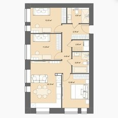 Квартира 80 м², 3-комнатная - изображение 4