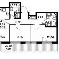 Квартира 60,3 м², 2-комнатная - изображение 5