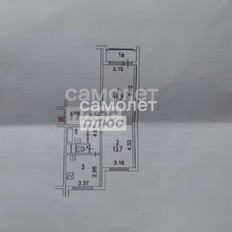 Квартира 55,4 м², 2-комнатная - изображение 3