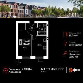 Квартира 35,8 м², 1-комнатная - изображение 1