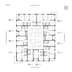 Квартира 61,7 м², 2-комнатная - изображение 2