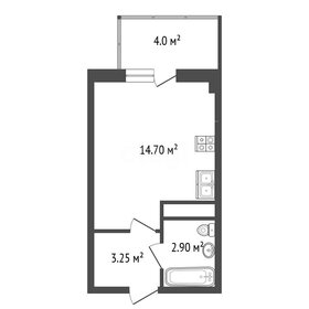Квартира 22,1 м², студия - изображение 2
